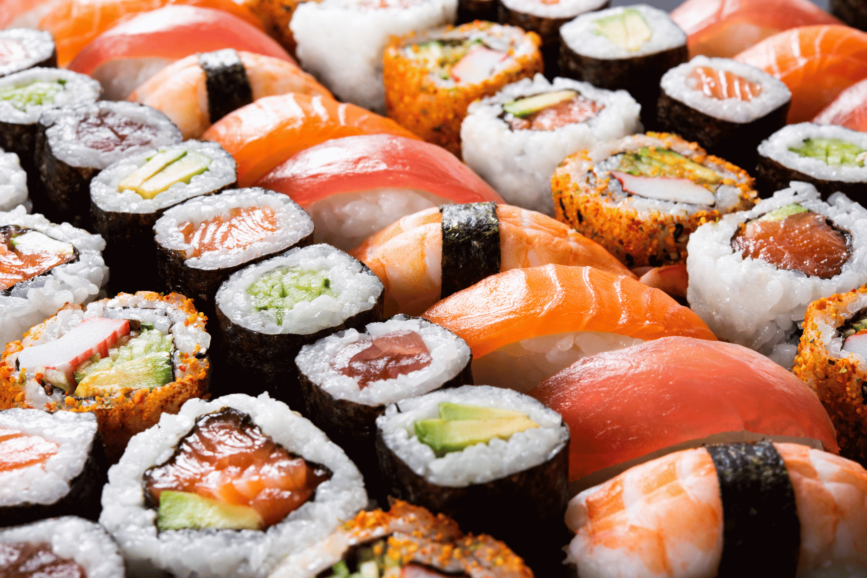 Wino do sushi.
